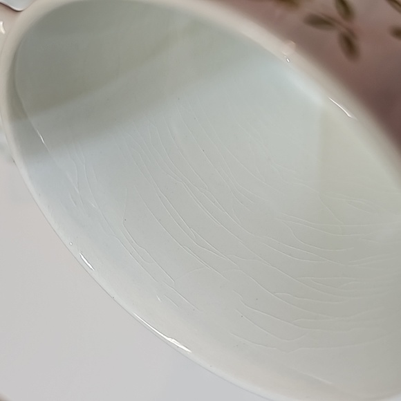 S/6 Vintage J & G Meakin England Floral Forget Me Not Green Teacups, As-is - Picture 12 of 16